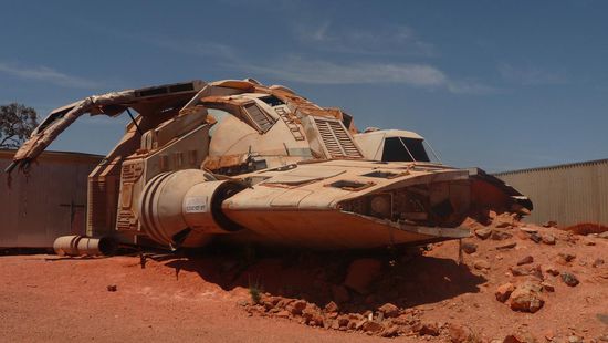 Orginal Filmkulisse aus Pitch Black….