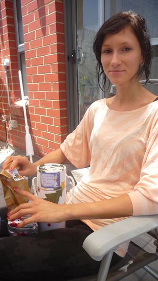 Ich liebe Geschenke auspacken.....  Eine kleine Aufmerksamkeit von unseren Mietbewohnern…