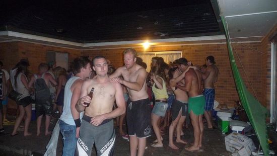 und es wurde Abend....aber die Party wollte einfach nicht aufhoeren!