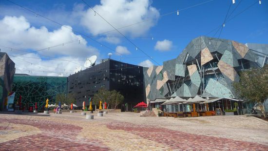 Federation Square- Zentrum and Meeting Point