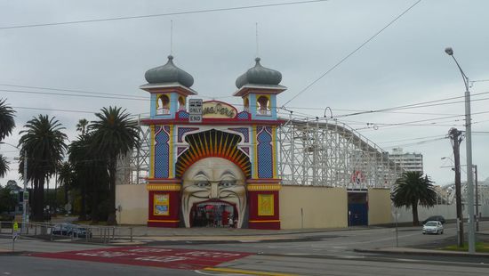 Luna Park in St.Kilda- ca 10km außerhalb der City