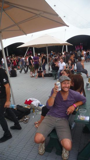 Genug zu trinken gab es auch wieder-leider nur sehr teuer!!!