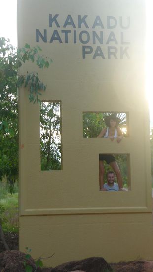 Eingang zum Kakadu NP