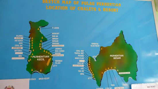 Es handelt sich grundsätzlich um zwei Inseln. Die Kleinere eher für Backpacker geeignet – die Größere für den größeren Geldbeutel…