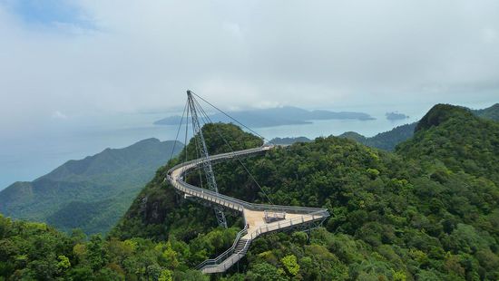 Sky Bridge.....war ganz schön wackelig.....