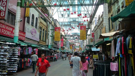 Petailing Street in Chinatown....günstig Einkaufen!!!
