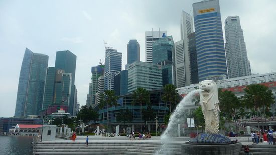Merlion, das Maskottchen der Stadt