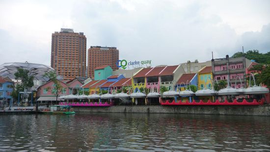 Clarke Quay, die Party-Meile