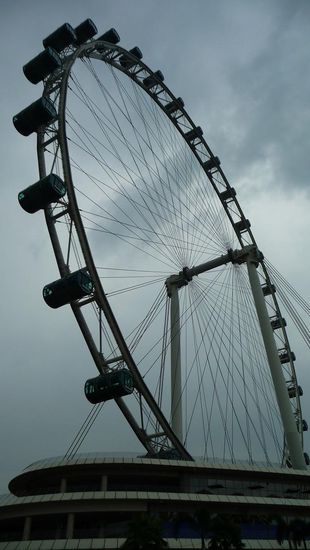 30m höher als das London-Eye, wir werden allerdings erst Ende Mai vor unserer Rückkehr nach Deutschland damit fahren (vorausgesetzt, dass Budget git es dann noch her)...