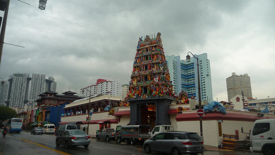 Hindu-Tempel in Chinatown