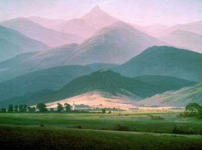 Landschaft im Riesengebirge