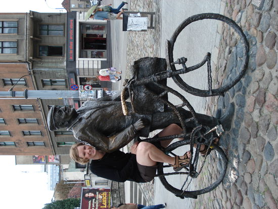 Denkmal einer beliebten literarischen Figur