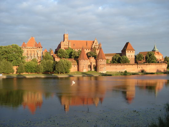 Die Burg des Deutschen Ritterordens in Malborg