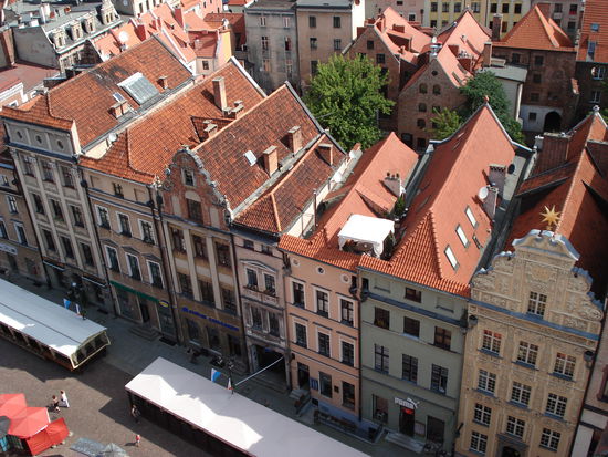 Blick vom Rathausturm