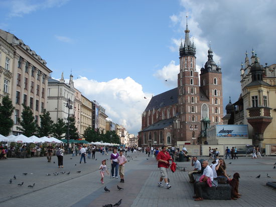 Der groesste mittelalterliche Marktplatz Europas