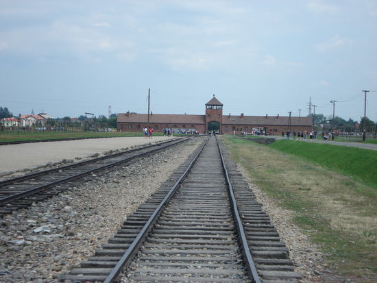 Das Gleis, auf dem die Zuege ankamen