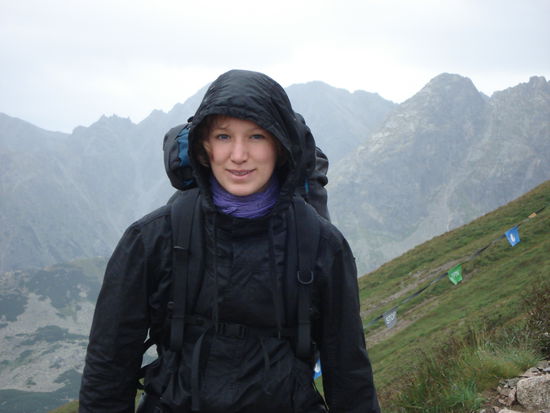 Vom Gipfel des Kaspery Wierch aus ging es los.