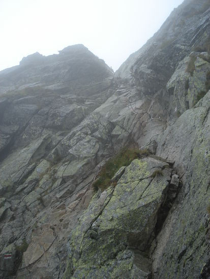 Da musste ich runter, war so ziemlich die haerteste Stelle.