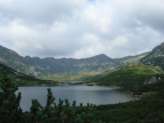 hier rechts die Huette