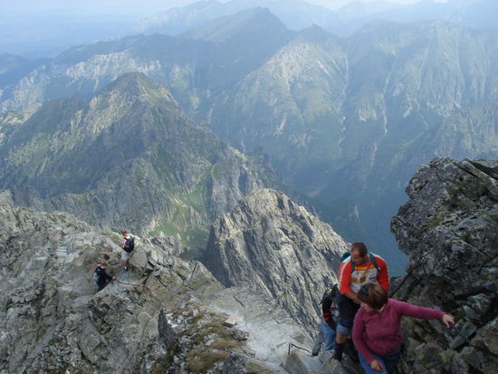 der letzte Abschnitt vorm Gipfel