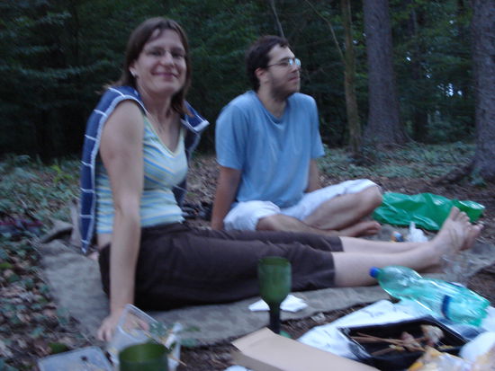 Picknick im Wald