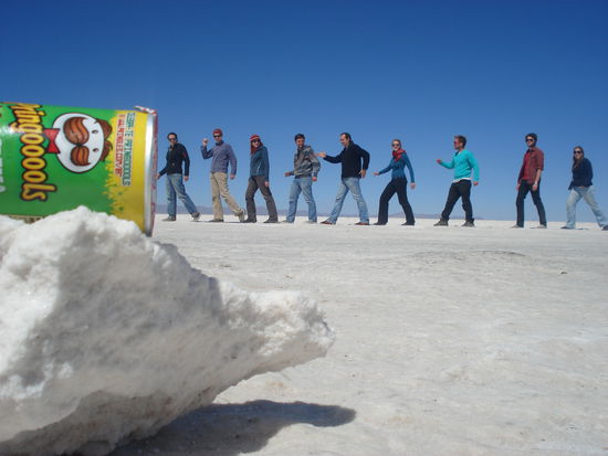 Gruppenbild: Wanderung in die Pringelsdose