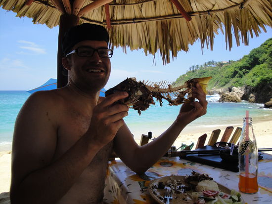 ... und auch schon gegessen .ruelps.