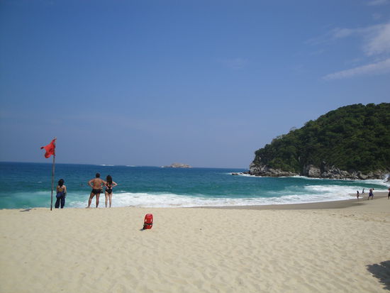 Der etwas ruhigere Strand