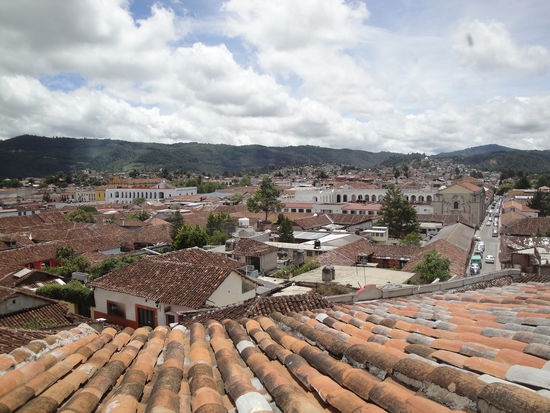 Der Ausblick auf die herrliche Kolonial-Stadt aus unserem Zimmer