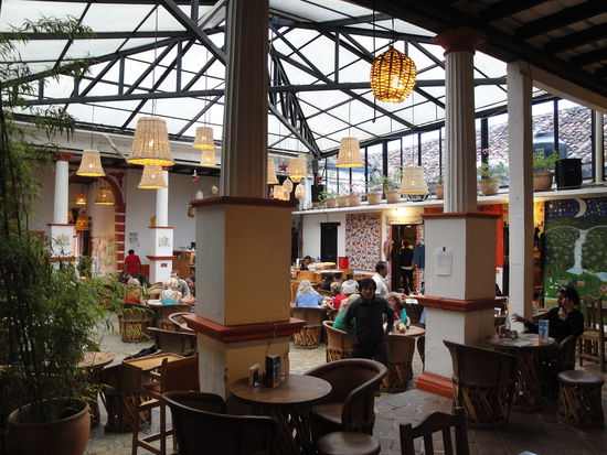 Das TierrAdentro mit seinem wunderschoenen Patio