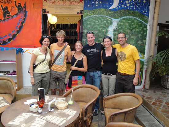 Kati, Steven, Julie, Marco, Sabine und Martin