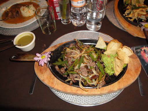 Fajitas de Res, lecker, lecker...