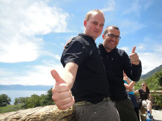 Los Estudiantes Henrik und Martin