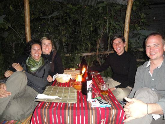 Abschiedsessen mit Anne und Henrik