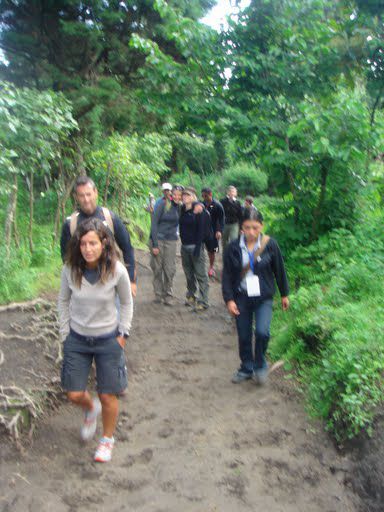 Die froehliche Wandergruppe "Panteras"