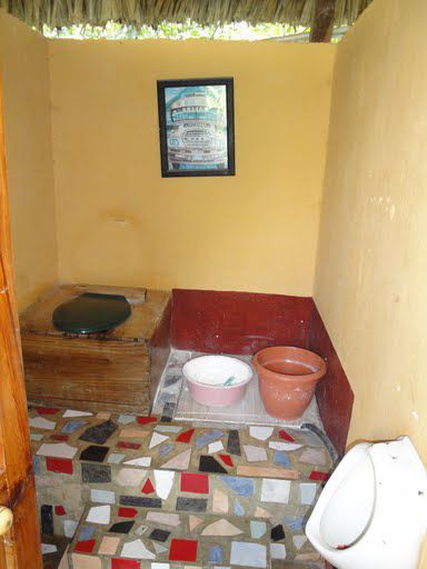 Baño natural, con olor natural!