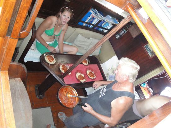 Lecker, lecker Spaghetti!