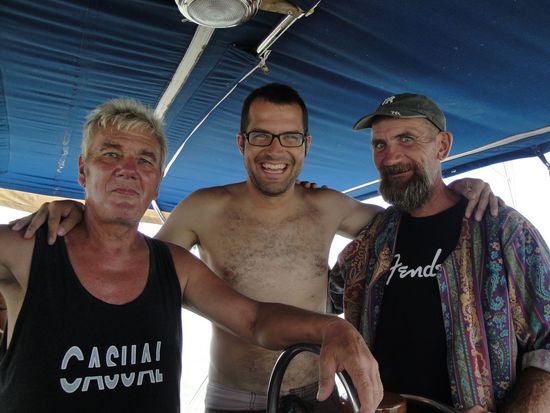 Herzlichen Dank an Hans (links) und Berti (rechts) fuer diesen wunderschoenen Tag.