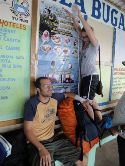 Infusion to go...
"Krankenschwester" Christine im Auslandeinsatz