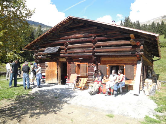 Berghütte Caprez auf Startgels