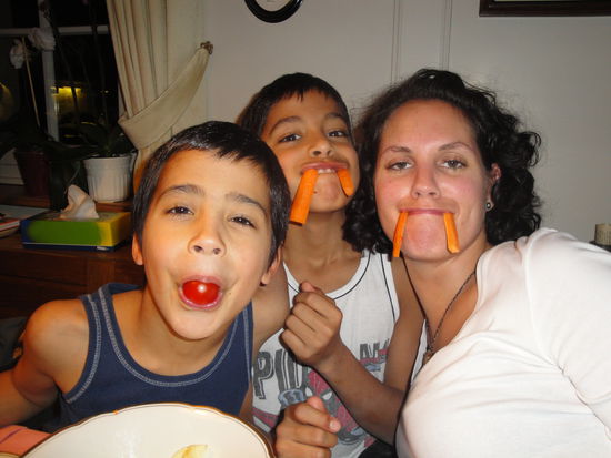 Ein paar wilde Tiere waren auch noch zu Gast.