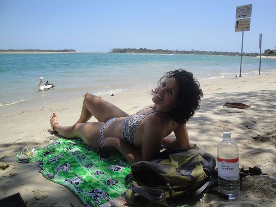 Im Schatten laesst sich's aushalten.