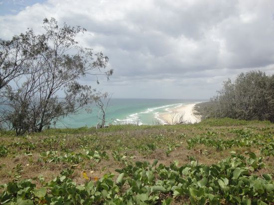 Blick auf die 75-Mile Beach...