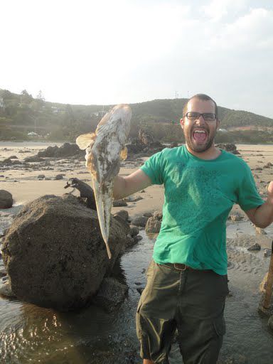 man beachte das grosse Maul!