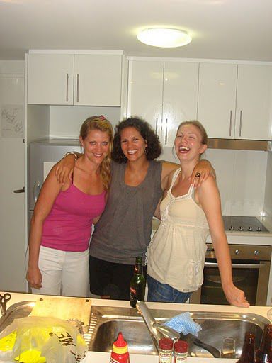 The Girls never stop laughing! ( Johanna, Kati und Rebecca )