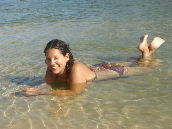 ...am schoensten im Wasser!