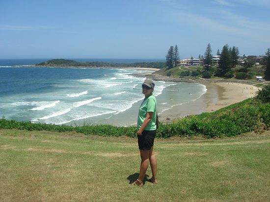 Horseshoebay bei Yamba und "unbekannte" Schoenheit.