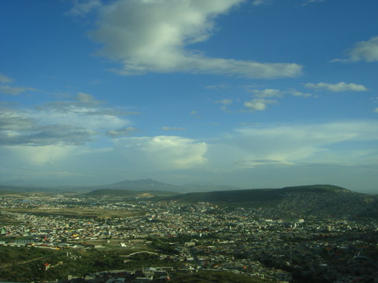 Blick auf Pachuca