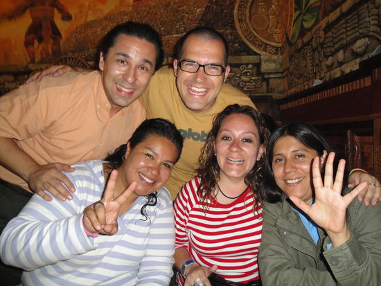 Paco und Maertsch.
Lore, Nadia und Analaura @ Casa de Mezcal