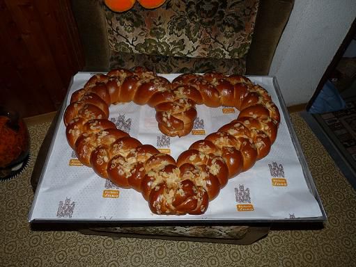 Ein wunderschönes Herz, es war riesig und lecker zugleich.
